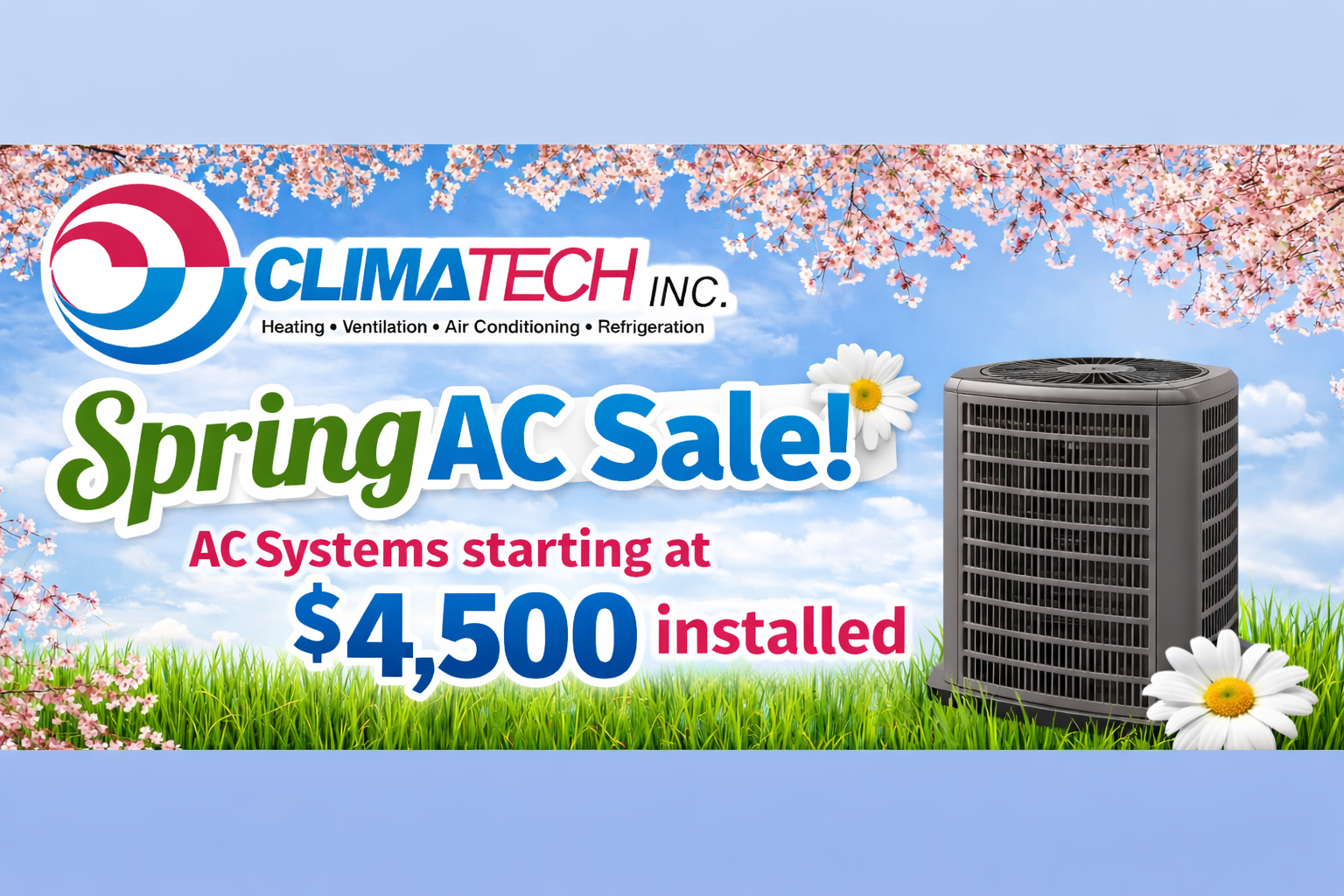 Spring AC Installation Special - Climatech