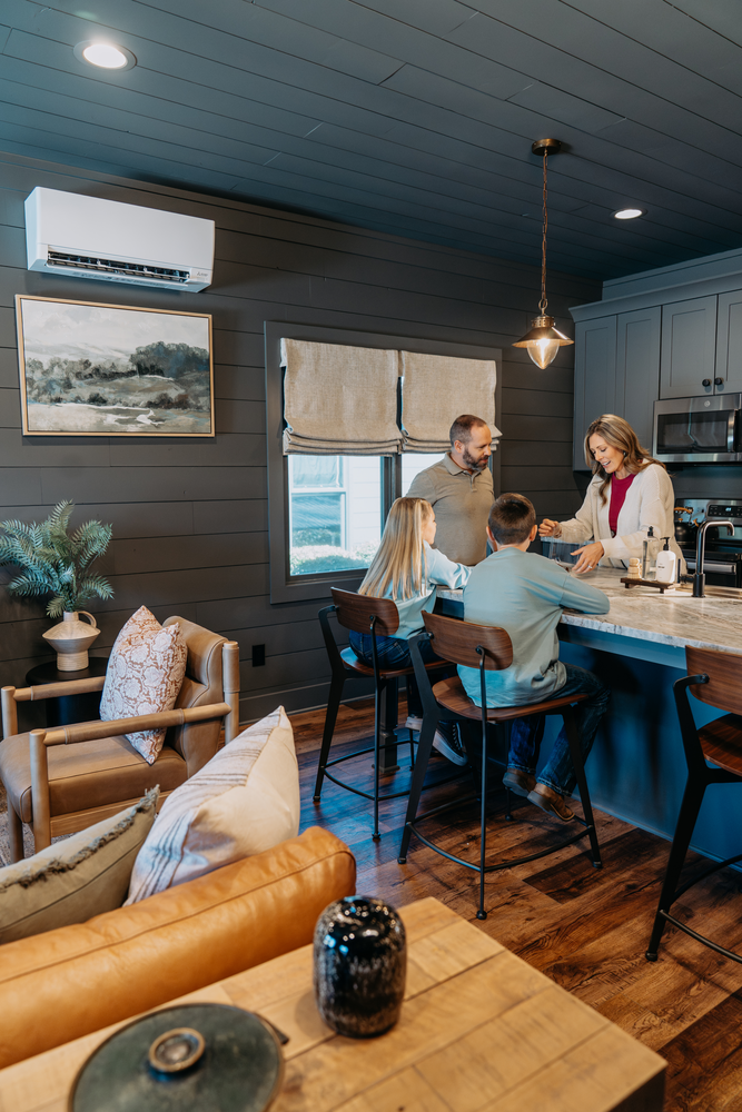 Mitsubishi Electric system in a Pittsburgh home